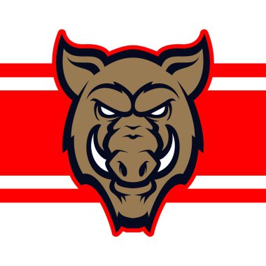 Yaban domuzu baş maskotu