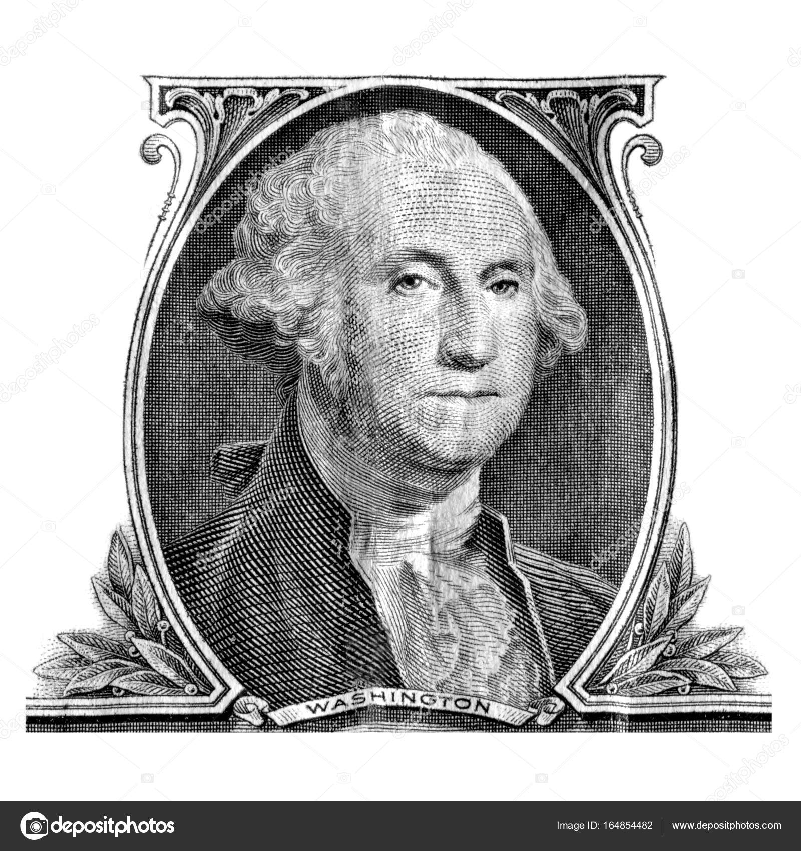 George Washington On One Dollar Bill Obverse Stock Editorial Photo C Y6uca