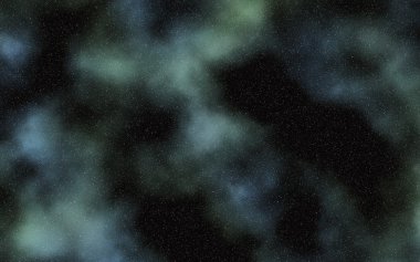 yıldızlı gökyüzü ile renkli Bulutsusu