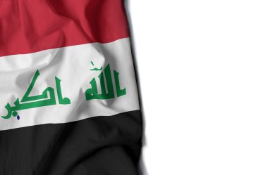 Irak buruşuk bayrak, metin için yer