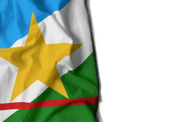 Roraima buruşuk bayrak, metin için yer