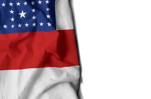 Amazonas buruşuk bayrak, metin için yer