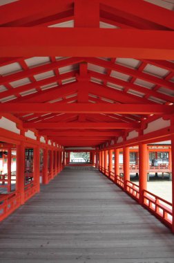 Itsukuşima tapınak görünümü