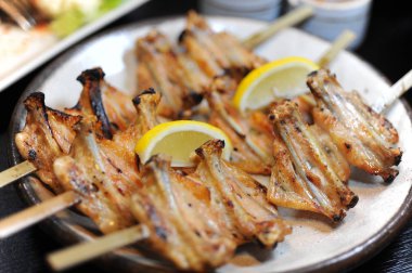 kavrulmuş lezzetli kebap 