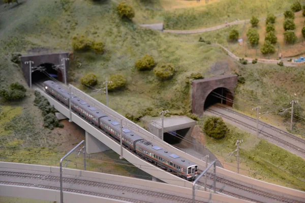 Miniatures in Railway Museum — Stock Photo, Image