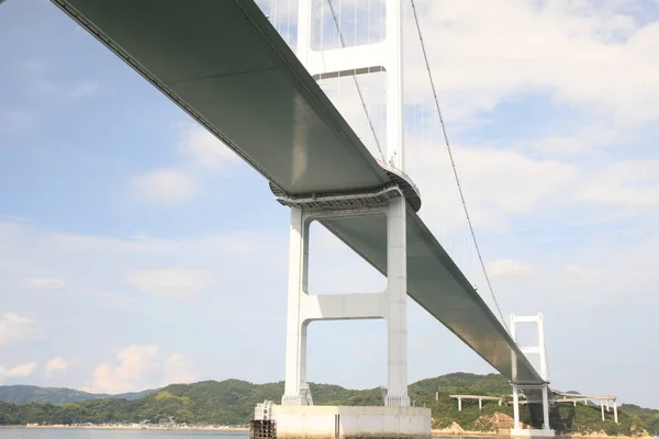 Ponte Kurshima-kaikyo Torrent — Foto Stock