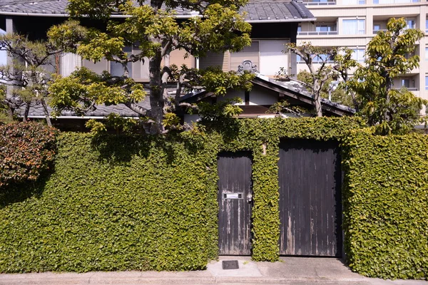 緑の名古屋市の建物 — ストック写真