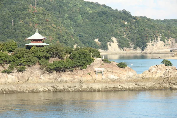 潮汐塔 Tomonoura 奇诺 — 图库照片