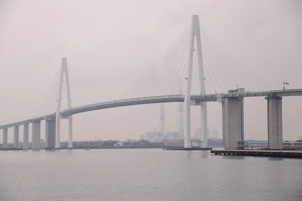 Shinminato Bridge in Japan — Stockfoto