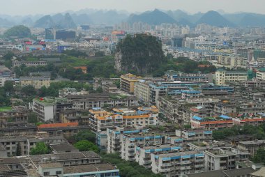 Guangxi eyaleti cityscape