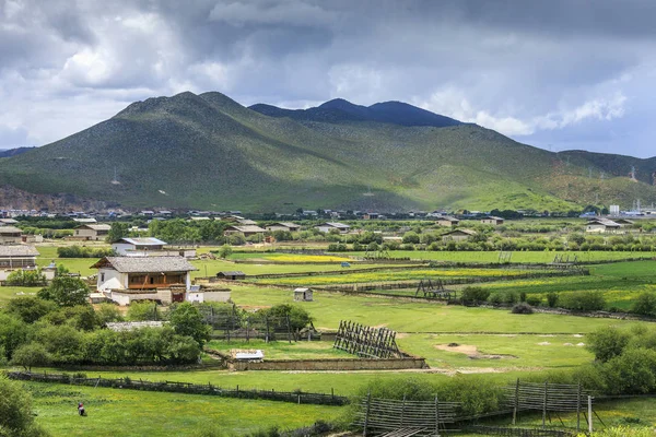 Shangri-la yunnan cenário — Fotografia de Stock