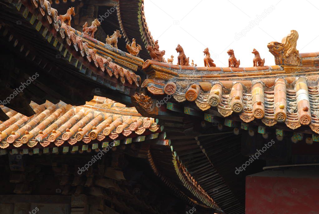 Confucius Temple decorations detail