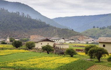 Shangri-La Yunnan scenery clipart