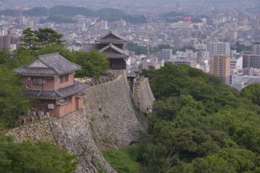 Matsuyama kale Manzaralı