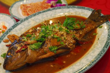 lezzetli balık Kongfuyan 