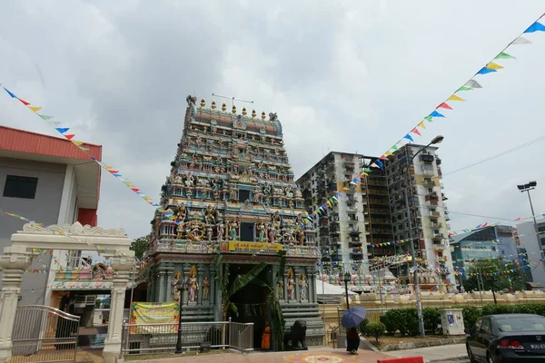 Kuala Lumpur templo de la India — Foto de Stock