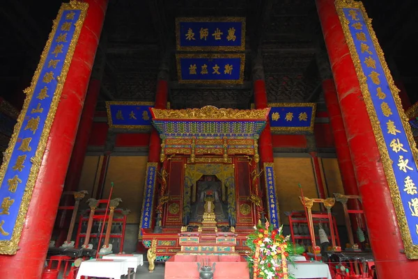 Edifício antigo na província de shandong — Fotografia de Stock