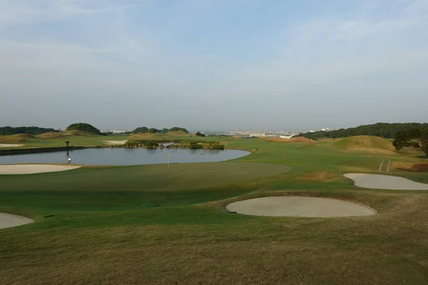 Поле для гольфу Тайбей Daxi — стокове фото