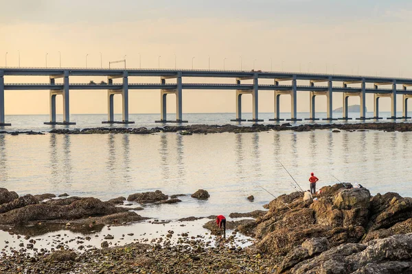 Moderne brug, Dalian stad — Stockfoto