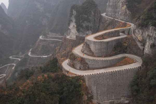 Montaña Zhangjiajie Tianmenshan — Foto de Stock