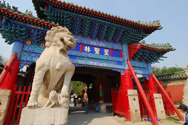 Pekin tapınakta görünümünü — Stok fotoğraf