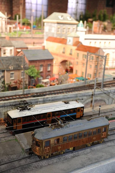 Miniatures in Railway Museum — Stock Photo, Image