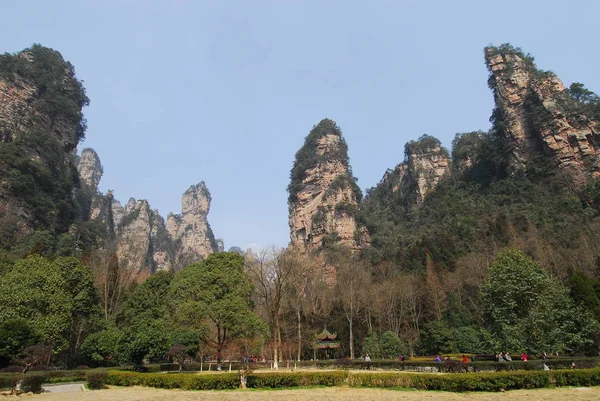 Tianzi Mountain Nature Reserve — Stock Photo, Image