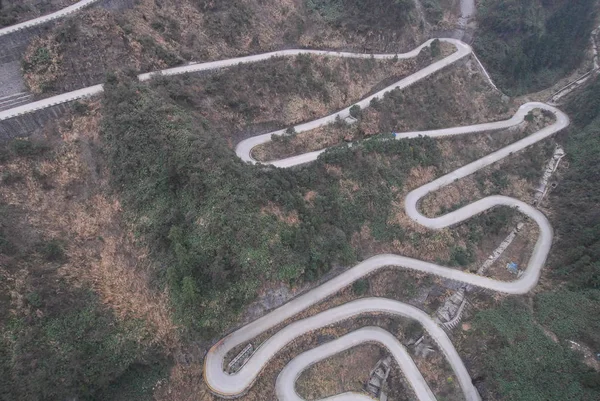 Zhangjiajie Tianmenshan βουνό — Φωτογραφία Αρχείου