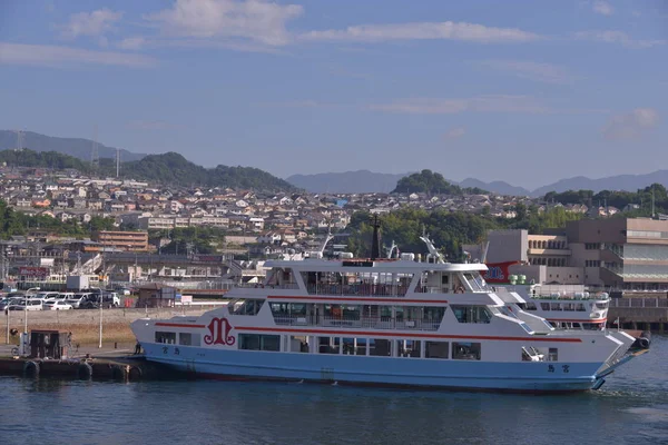 Hiroshima prefectura paisaje urbano — Foto de Stock