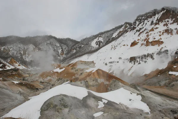 雪山下的风景 — 图库照片