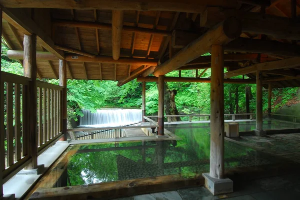 Gunma-ken hot springs — стоковое фото