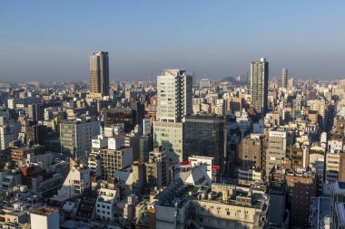 Tokyo cityscape güneşli