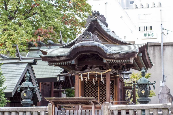 Rue commerçante à Osaka — Photo