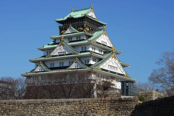 Magnifique château d'Osaka — Photo