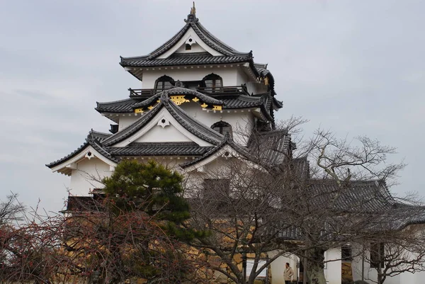 Architektur der hikone Stadt — Stockfoto