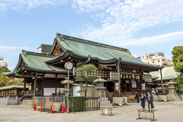 Sanctuaire Tenmangu à Osaka — Photo