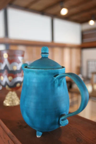 Japanischer Keramiktopf — Stockfoto