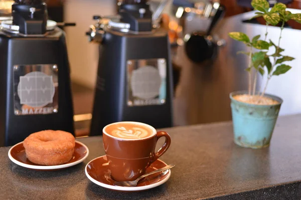 Delicioso café con pastelería — Foto de Stock