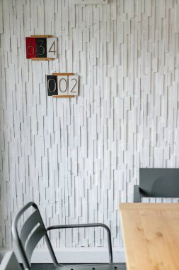 Ayna otelin kapalı iç 