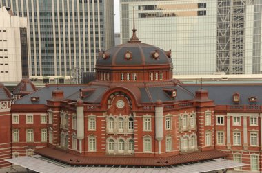 Tokyo İstasyonu Chiyoda-ku gün