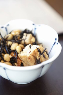 natto fasulye ile Japon tofu