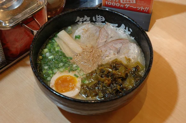 宮崎のレストランでラーメン — ストック写真