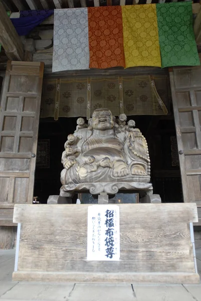 Yamadear Ryushaku högkvarter huvudsalen Maitreya — Stockfoto