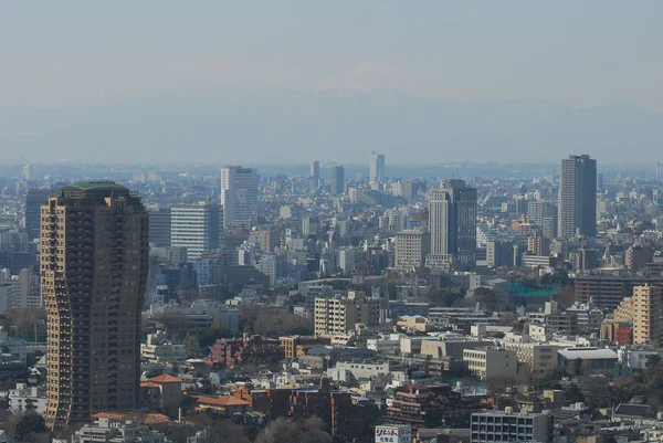 Τόκιο cityscape την ημέρα — Φωτογραφία Αρχείου