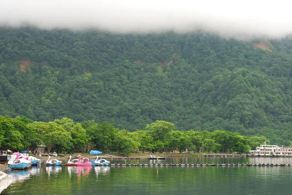 Místo jezero v Kinrinko — Stock fotografie