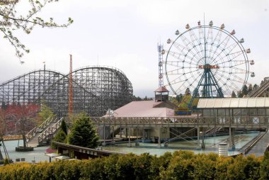 Lunaparkta dönme dolap