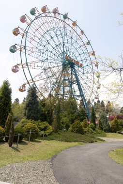 Lunaparkta dönme dolap