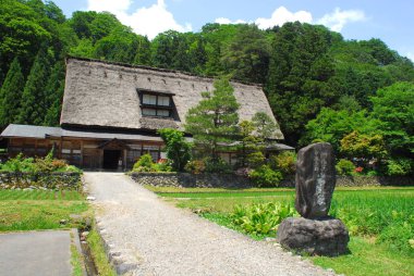 Toyama ülkede Japon Köyü
