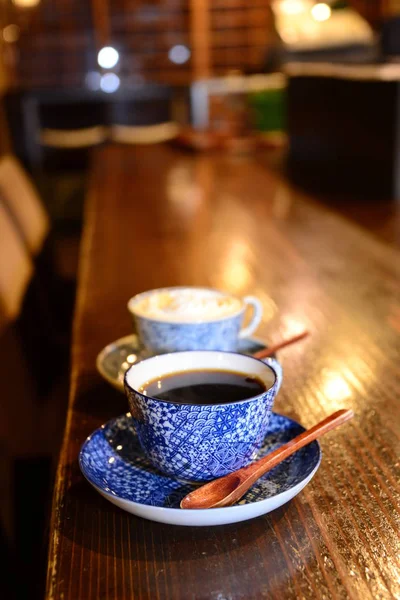 Twee kopjes heerlijke koffie — Stockfoto