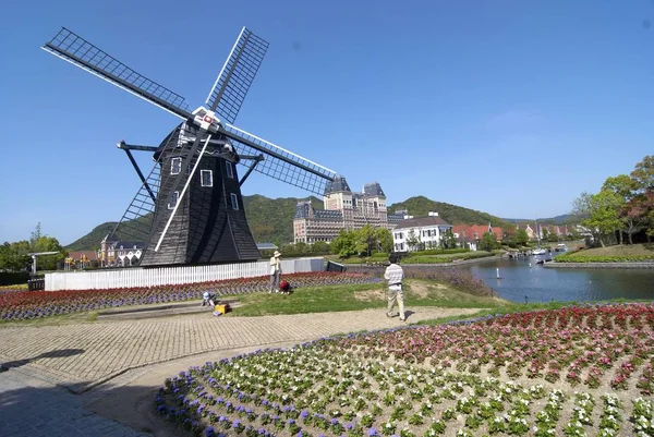 Dekorative Windmühle in Nagasaki — Stockfoto